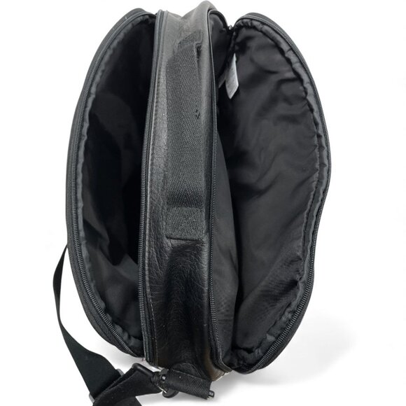 Adidas Vintage Cross Body Airliner Computer Double Compartment Shoe Logo Bag Y2K - Picture 9 of 13